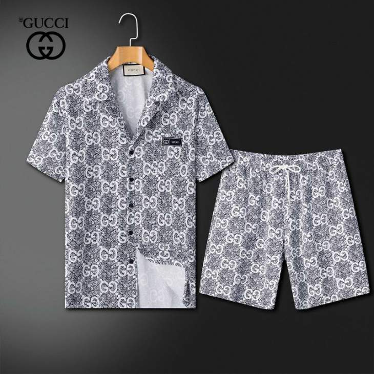 Picture of Gucci Shirt Pant Suits _SKUGucciM-3XL25cr11921732
